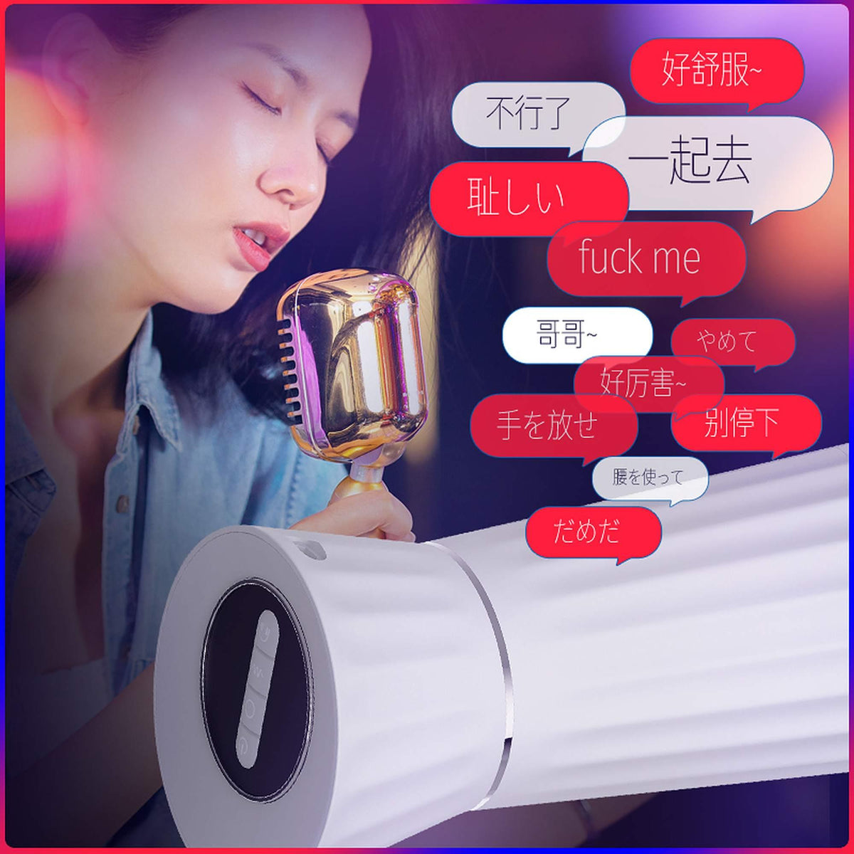 6-Interactive Voice 9 Vibration Speeds 9 Sucking Speeds Automatic-6