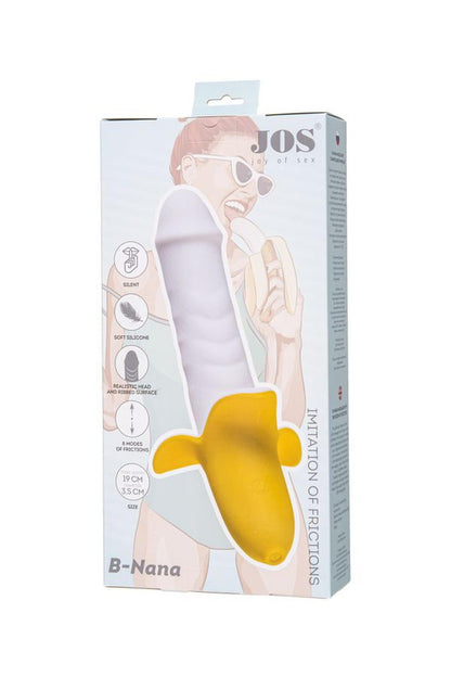 8-Wibrator punktu G silikonowy JOS B-nana 19 cm-8