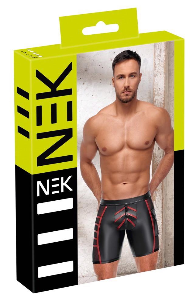 6-Men's Shorts Black/Red XL-6