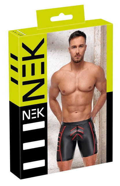 6-Men's Shorts Black/Red XL-6