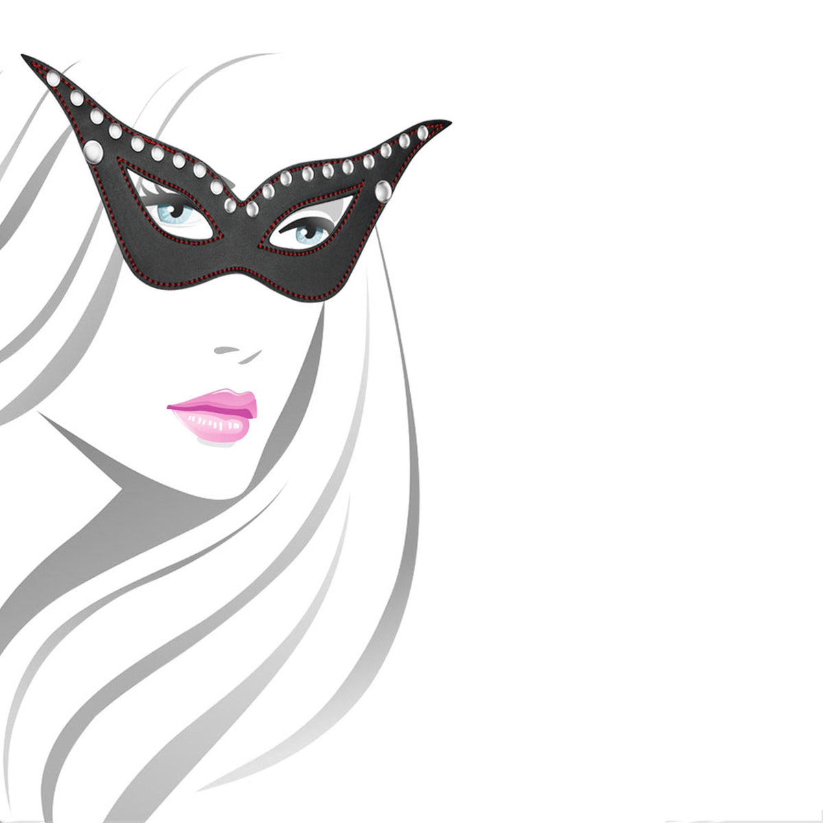 6-Bondage Fetish Masquerade Mask-6