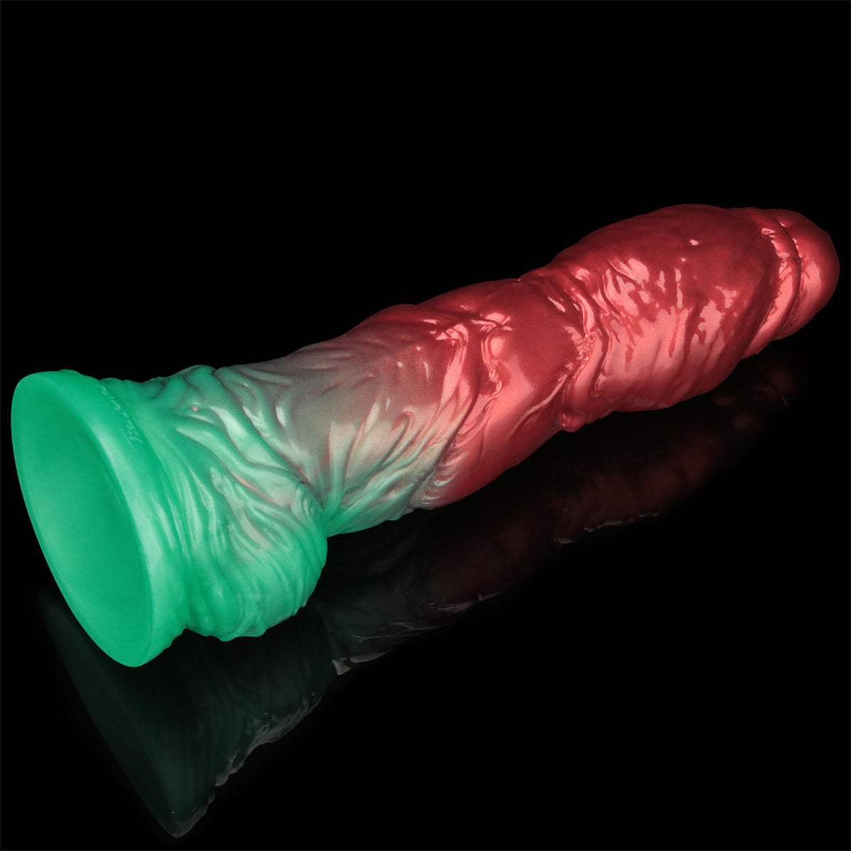 8-10'' Dual Density Silicone Inflatable Dildo-8