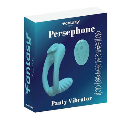 6-Wibrator do majtek Persephone silikonowy z pilotem Fantasy USB-6