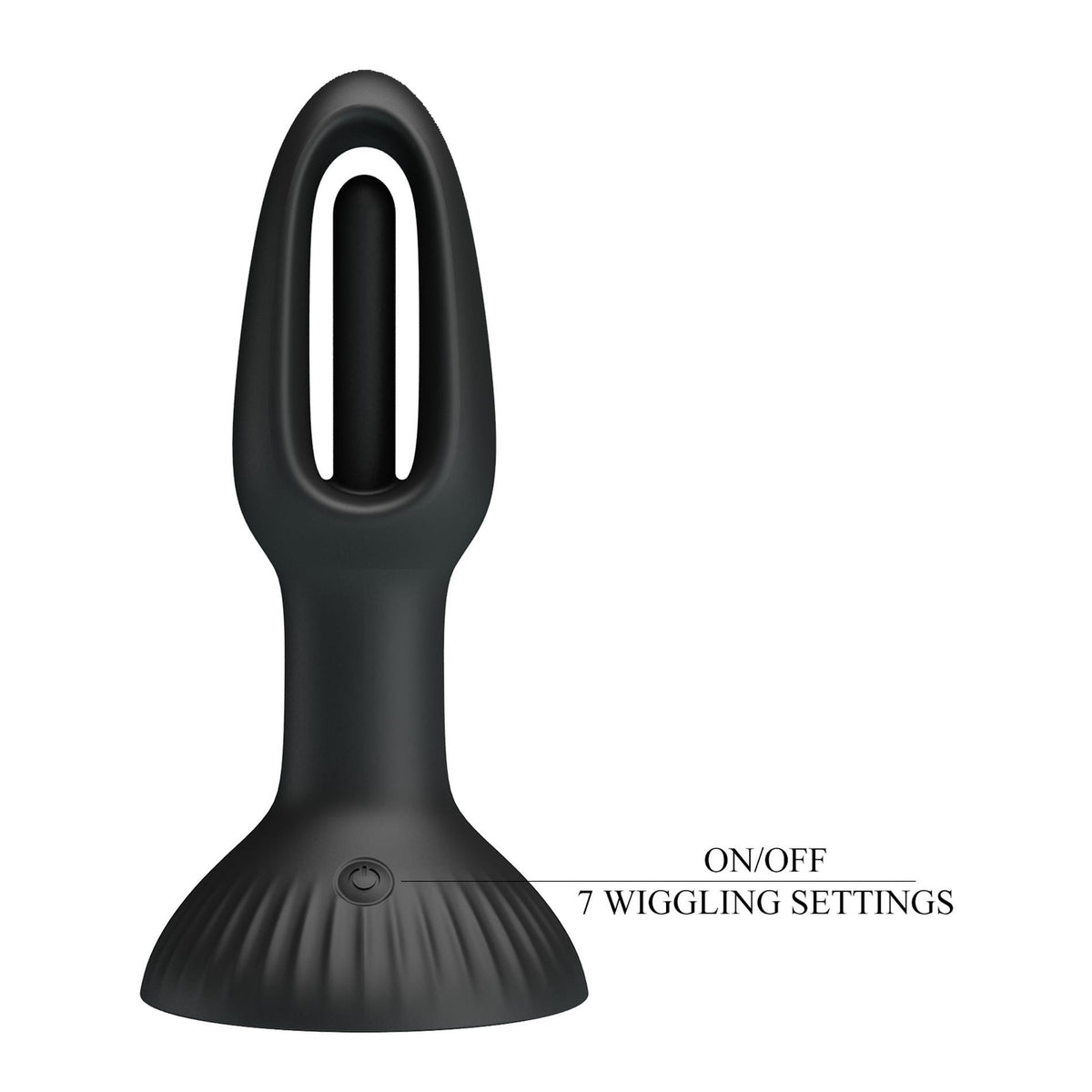 6-PRETTY LOVE - HUBERT, 7 wiggling settings, Silicone-6