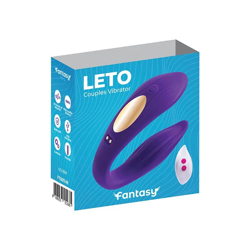 8-Wibrator silikonowy Leto Fantasy pilot USB 8 cm-8