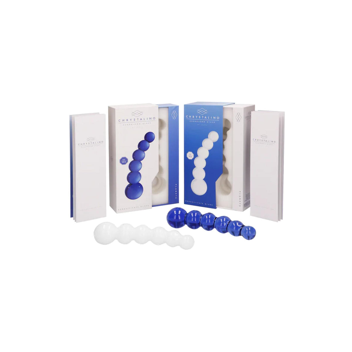 6-Dildo szklane Planets Chrystalino 18,5 cm-6