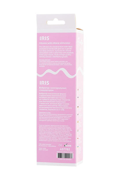 6-Wibrator króliczek Flovetta Iris silikonowy miętowy USB 22 cm-6