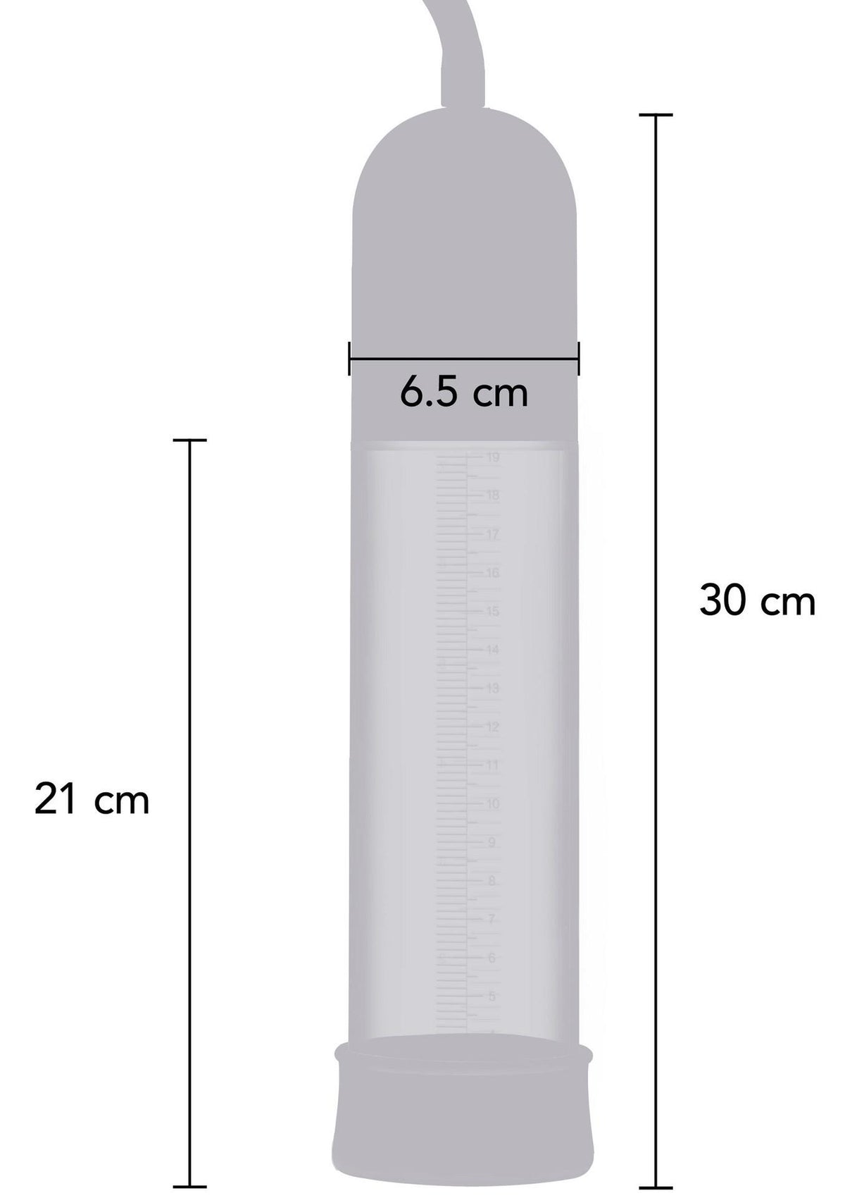 7-Pompka do penisa Pro Pressure Pump Hidden Desire czarna 30 cm-7