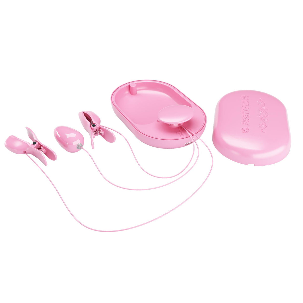 11-PRETTY LOVE - Surprise Box Pink, 12 vibration functions 3 electric shock functions-11