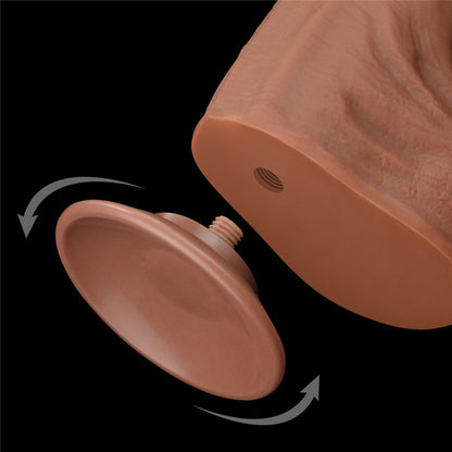 9-14'' King Sized Sliding Skin Dual Layer Dong Brown-9