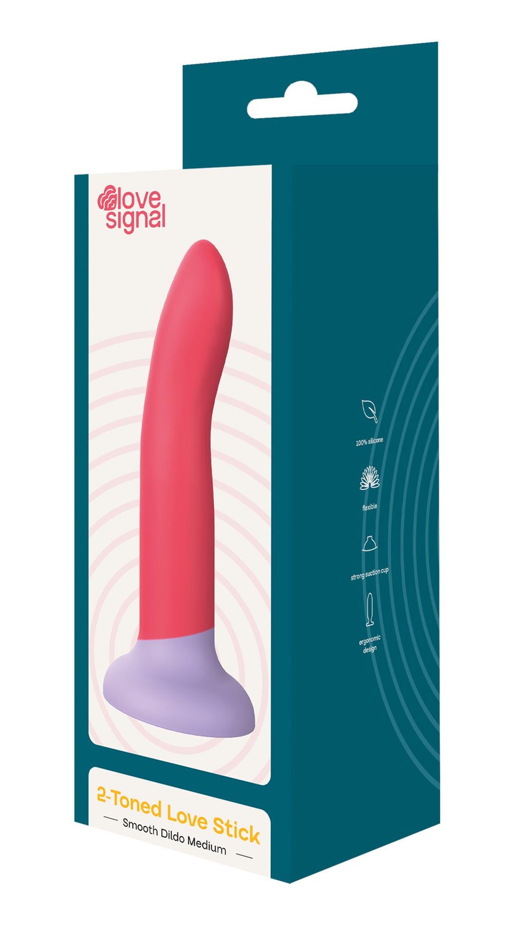 8-Dildo realistyczne Dream Toys Love Signal silikonowe 20.5 cm-8