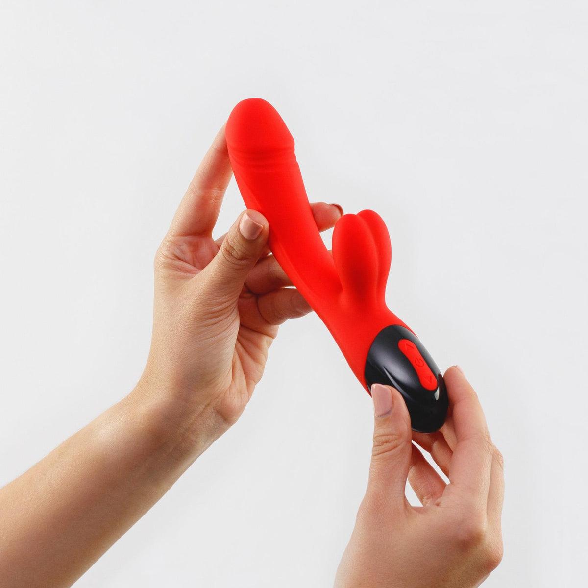 7-Wibrator króliczek Crushious Dare Dong silikonowy USB 20 cm-7
