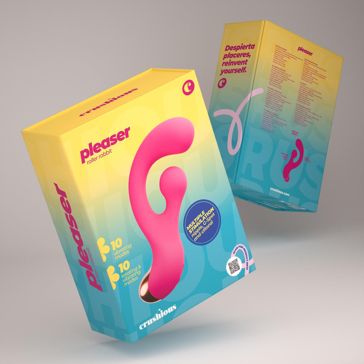 7-CRUSHIOUS PLEASER VIBRATOR WITH ROTATING STIMULATION-7