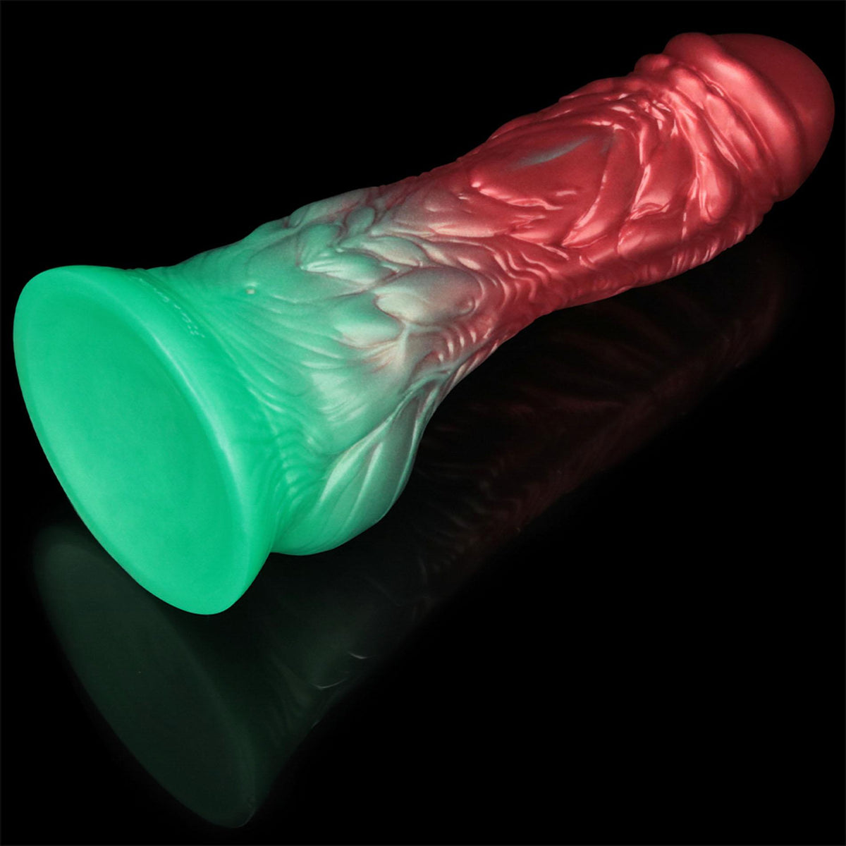 15-8'' Dual Density Silicone Inflatable Dildo-15