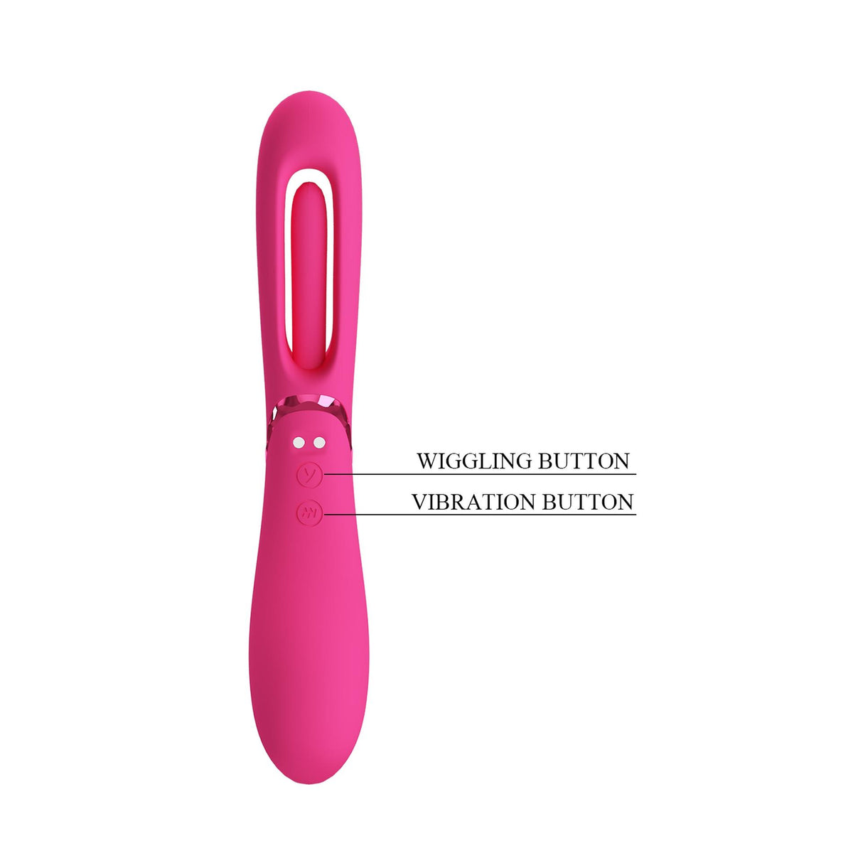 9-Wibrator punktu G Romance Lexie 7 wibracji 4 kołysania USB-9