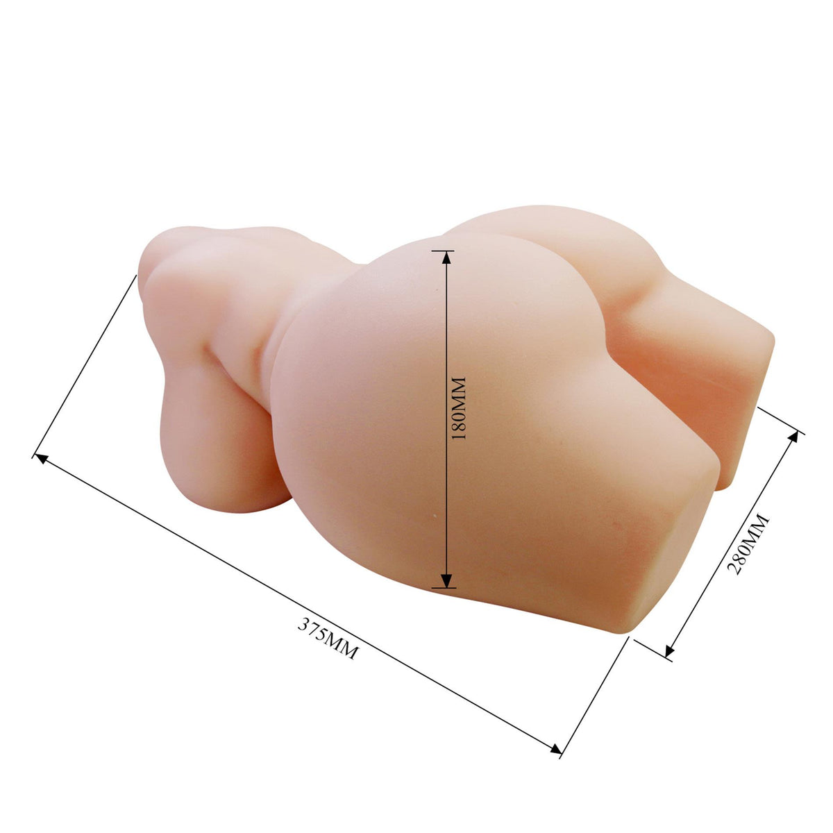 10-Masturbator waginalno analny Crazy Bull Grace TPR 37 5 cm-10