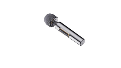 7-Masażer wand metaliczny silikonowy B Series Cute USB 24 cm-7