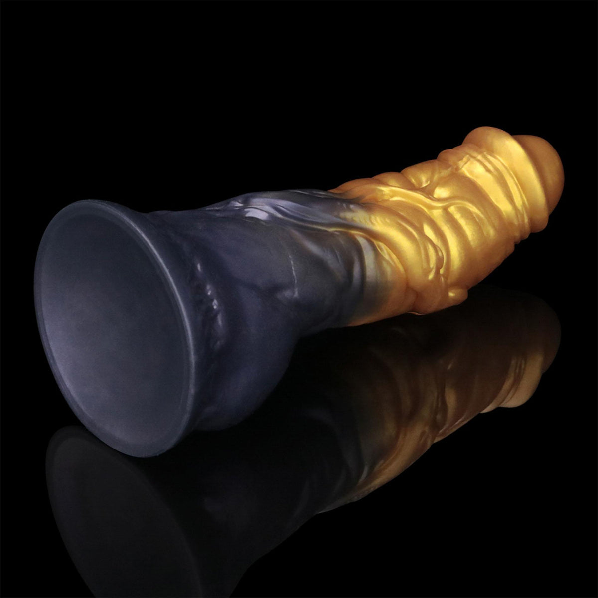 14-7.5'' Dual Density Silicone Inflatable Dildo-14