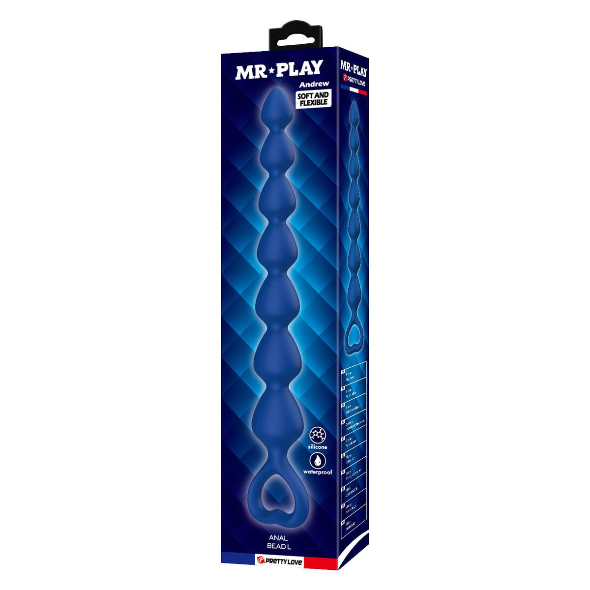 8-Koraliki analne silikonowe Mr. Play duże wodoodporne 27 cm-8