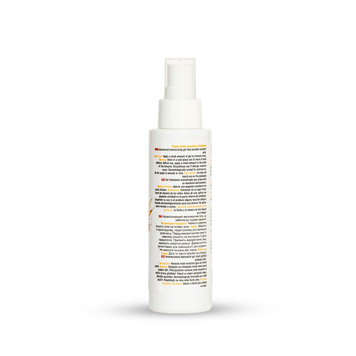 7-Żel intymny smakowy bananowy MyLove Taste Slide Sensitive 100 ml-7