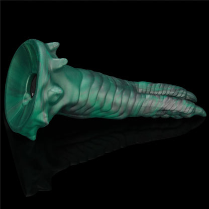 10-Dildo wibrujące podwójne pazury silikonowe Lovetoy 19 cm-10