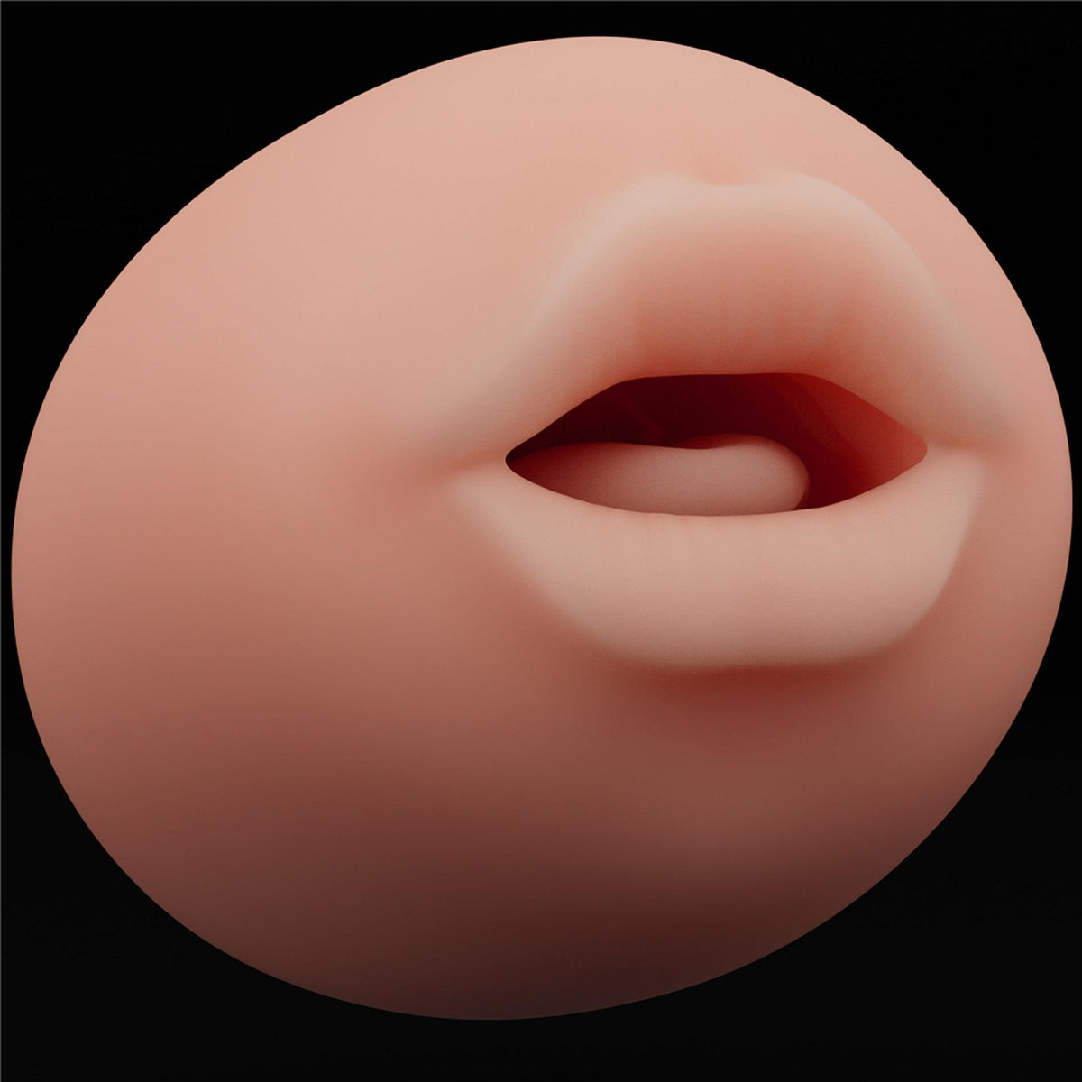 7-Masturbator dwustronny Lovetoy usta i pochwa z wibracjami-7