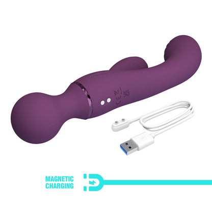 8-Wibrator króliczek Pretty Love silikonowy USB 20 cm-8