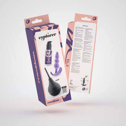 7-Zestaw analny Crushious Explorer z plugiem 11 cm-7