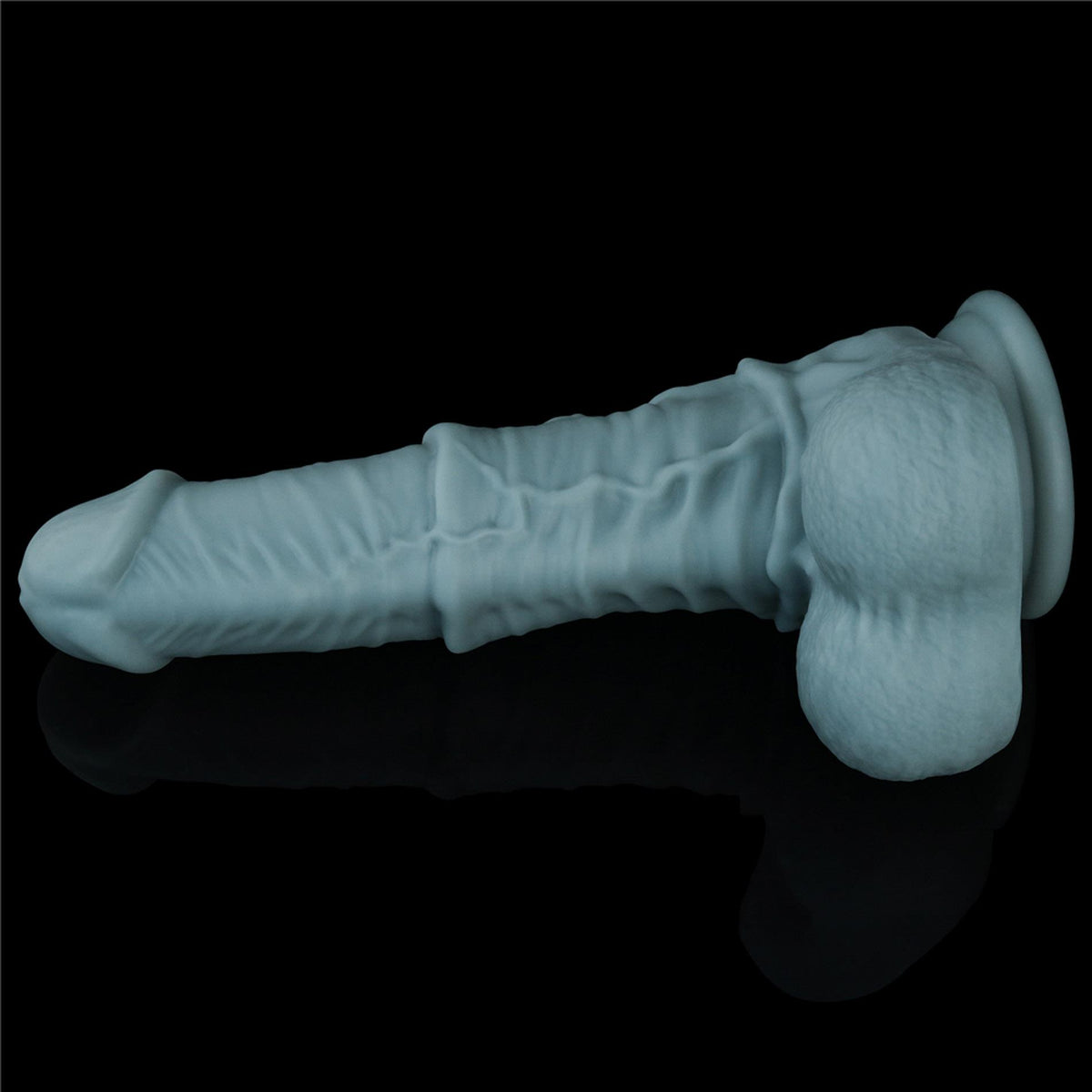 8-11'' Rechargeable Thrusting and Vibrating Silicone Dildo with Remote-8