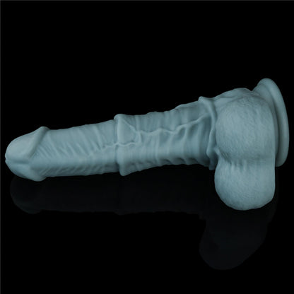 8-11'' Rechargeable Thrusting and Vibrating Silicone Dildo with Remote-8