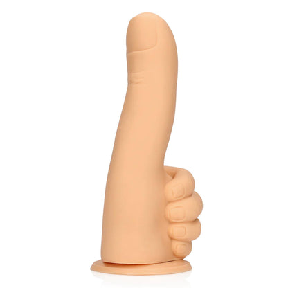 7-Dildo kciuk S Line cieliste silikonowe-7