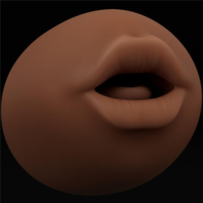 9-Slider Double-Ended Masturbator Mouth and Vagina-9