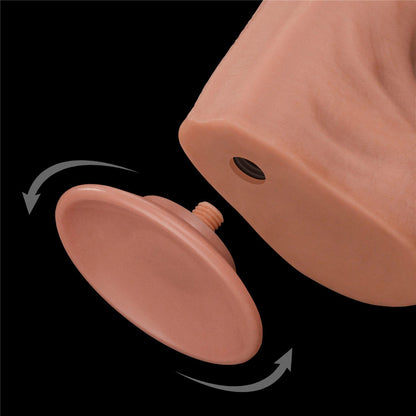 9-14'' King Sized Sliding Skin Dual Layer Dong-9