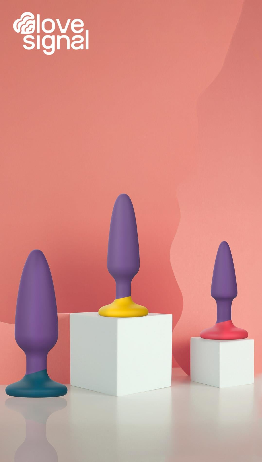 7-Zestaw silikonowych korków analnych treningowych Dream Toys-7