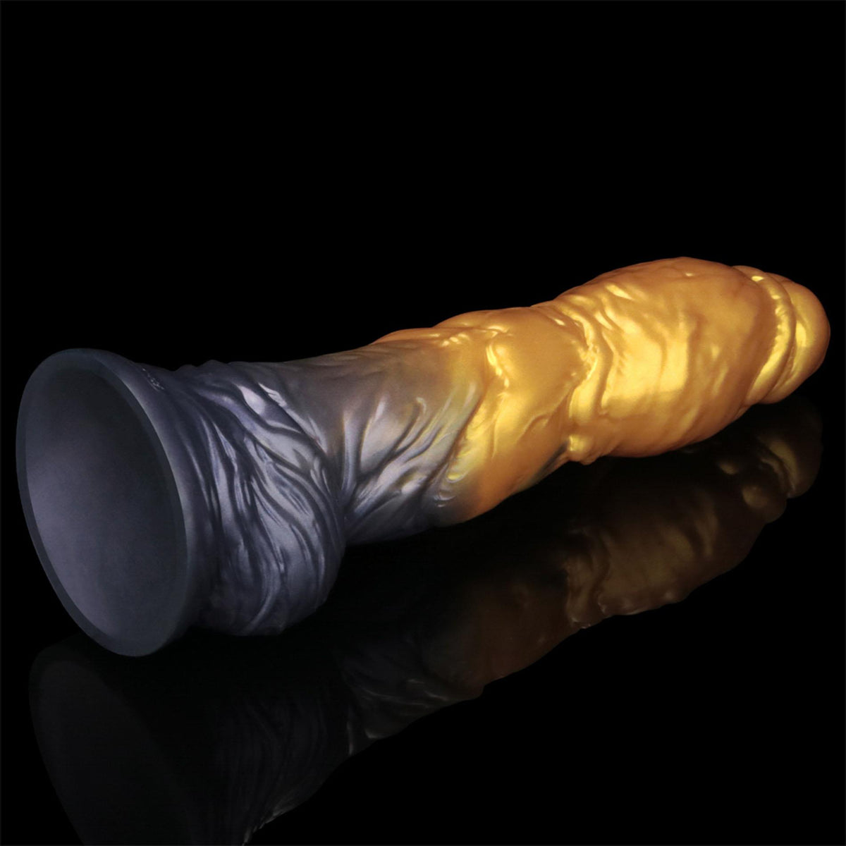 13-10'' Dual Density Silicone Inflatable Dildo-13