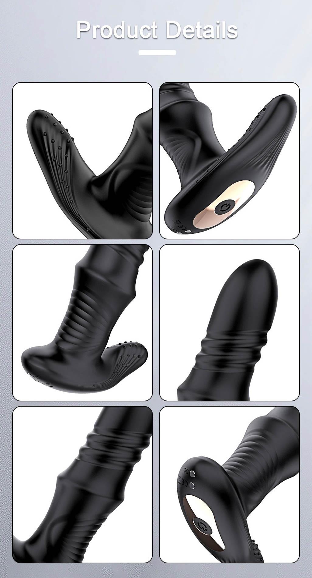 11-Masażer prostaty Lovesecret Premium sterowany aplikacją USB 12 cm-11