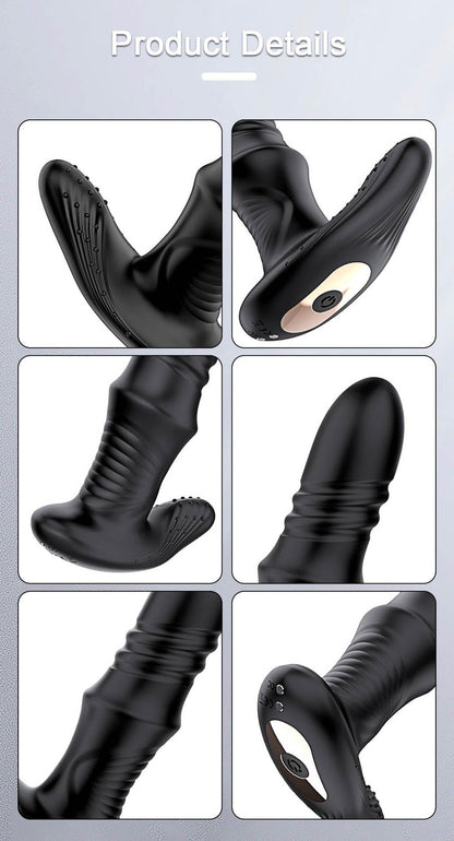 11-Masażer prostaty Lovesecret Premium sterowany aplikacją USB 12 cm-11