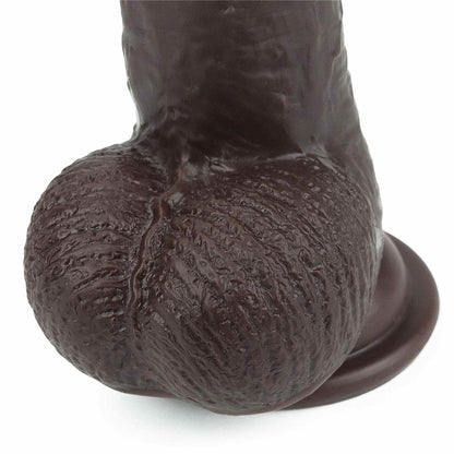 14-9'' Sliding Skin Dual Layer Dong - Black-14