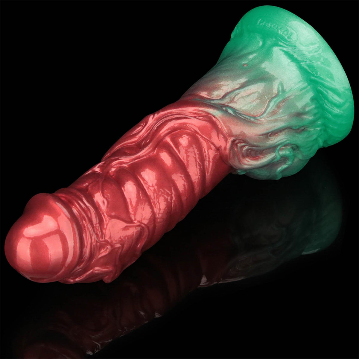 12-7.5'' Dual Density Silicone Inflatable Dildo-12