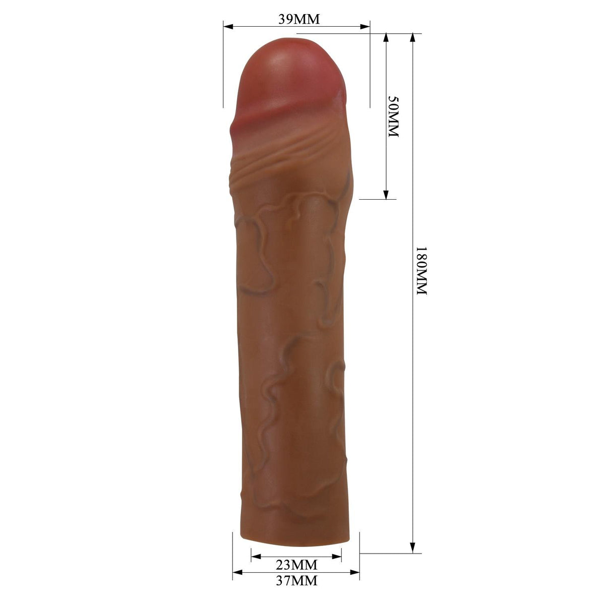 7-Przedłużka na penisa Pretty Love Chane realistyczna 5 cm-7