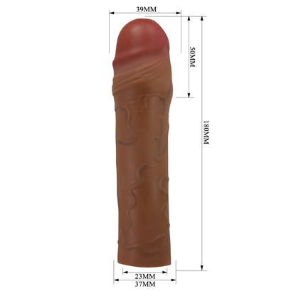 7-Przedłużka na penisa Pretty Love Chane realistyczna 5 cm-7