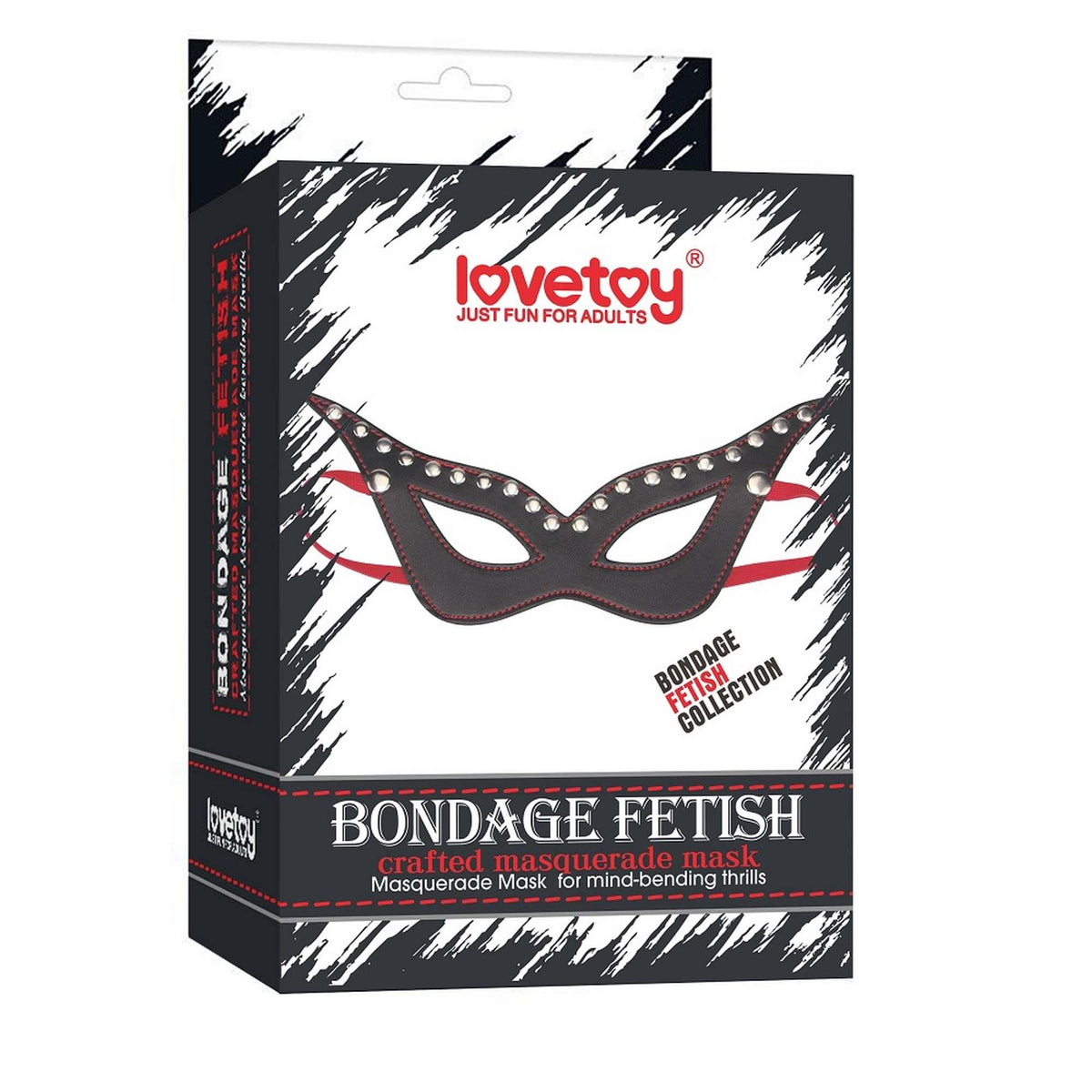 7-Bondage Fetish Masquerade Mask-7