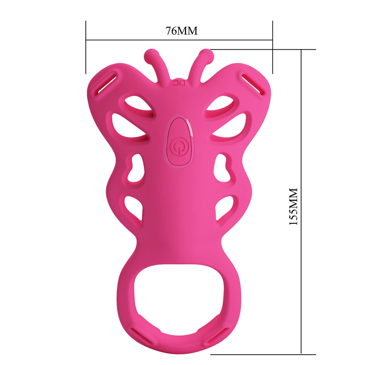 7-Stymulator łechtaczki Pretty Love Aethon silikonowy z aplikacją USB 15,5 cm-7