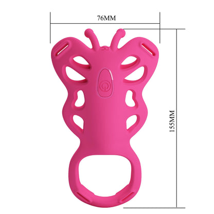 7-Stymulator łechtaczki Pretty Love Aethon silikonowy z aplikacją USB 15,5 cm-7