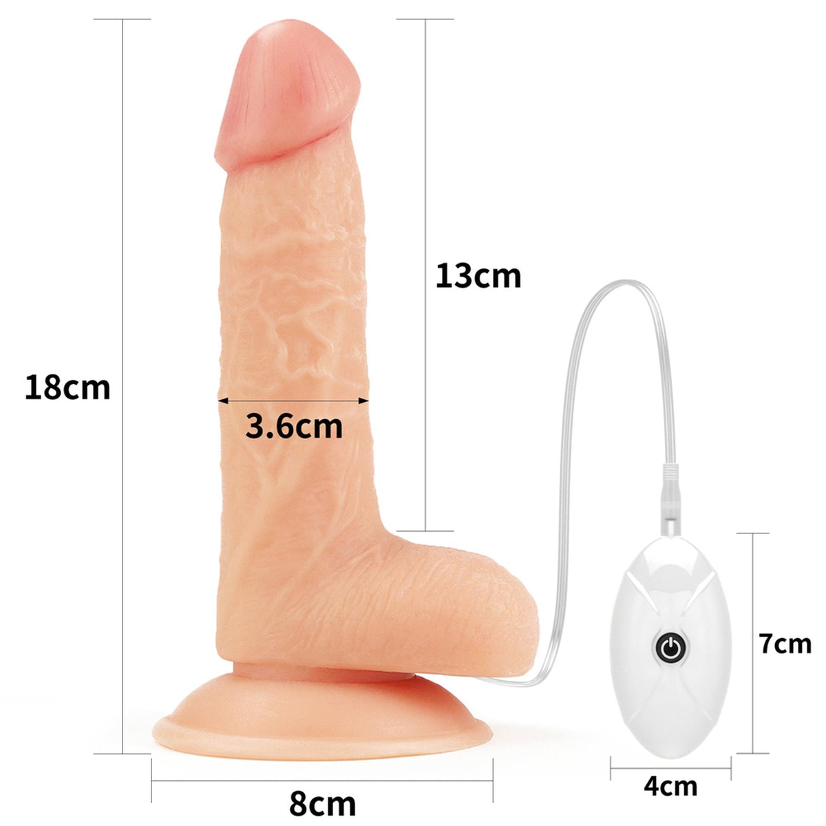 10-Vibrating Easy Strapon Set 7.0''-10