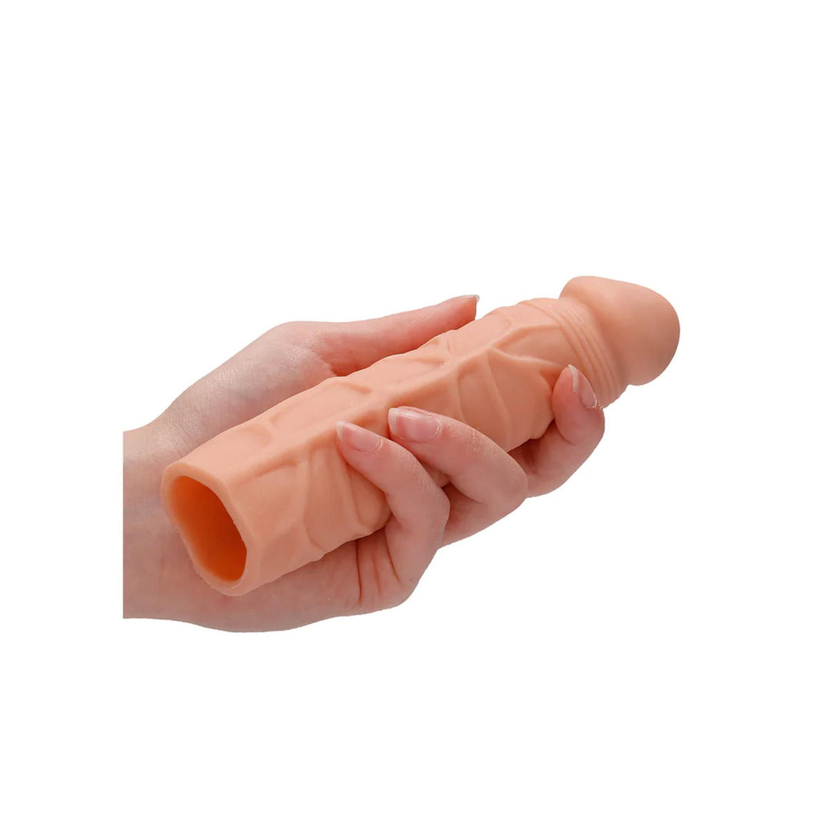 8-Proteza na penisa RealRock TPE 17 cm-8