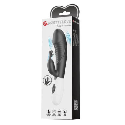 8-Pretty Love Rasmussen Dual Vibrator (Black Edition)-8