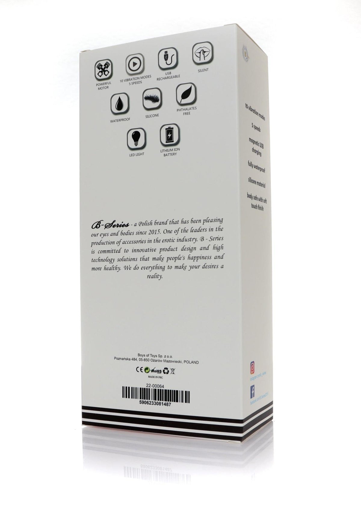 8-Stymulator-Massager Ultra Strong - USB 10 Functions / 5 Speeds-8