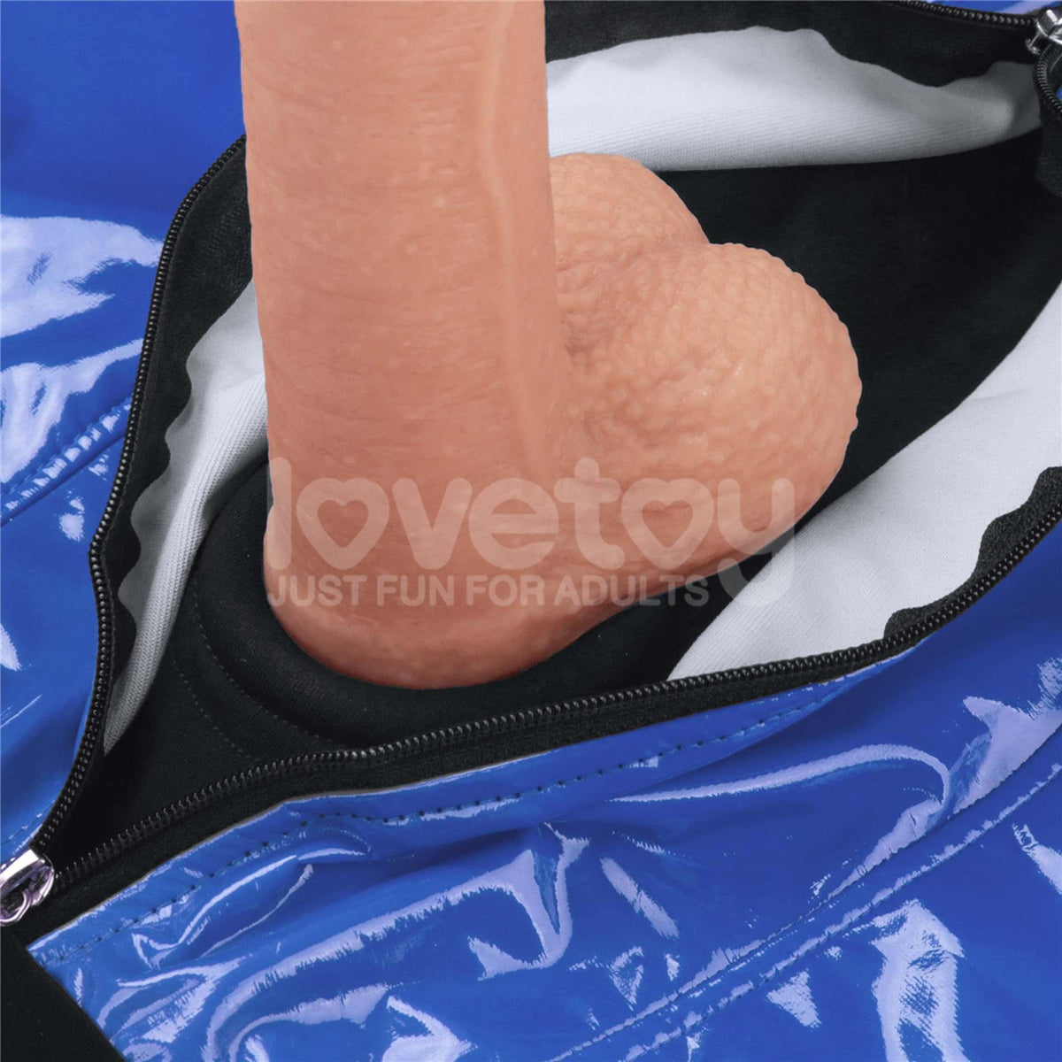 7-Chic Strap-On shorts (36 - 39 inch waist) Blue-7