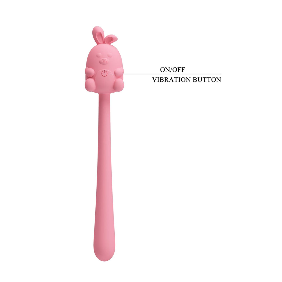 7-Stymulator łechtaczki Pretty Love Cute Bunny silikonowy USB 7 wibracji-7